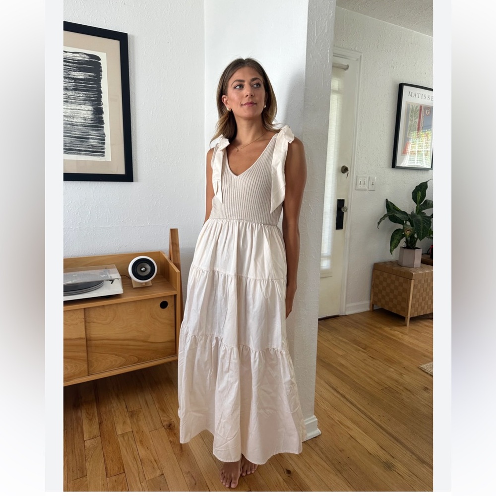 NWT Sophie the Label Rib Knit Tiered dress
